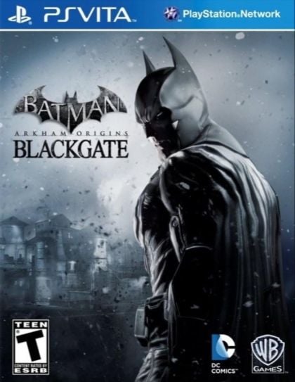 Batman: Arkham Origins Blackgate - front cover