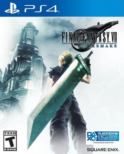 Final Fantasy VII Remake - front cover