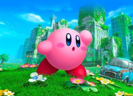 Kirby and the Forgotten Land - back cover