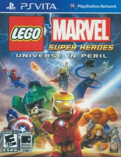 LEGO Marvel Super Heroes: Universe in Peril - front cover