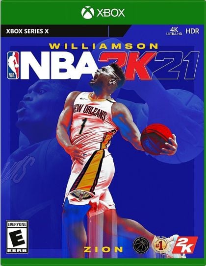 NBA 2K21 - front cover