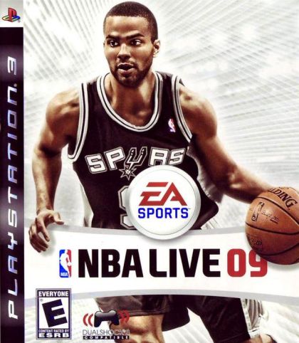 NBA Live 09 - front cover