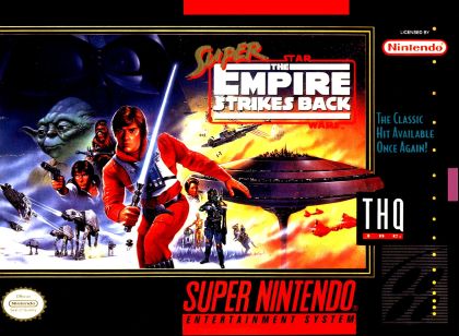 Super Star Wars Empire Strikes Back - front cover