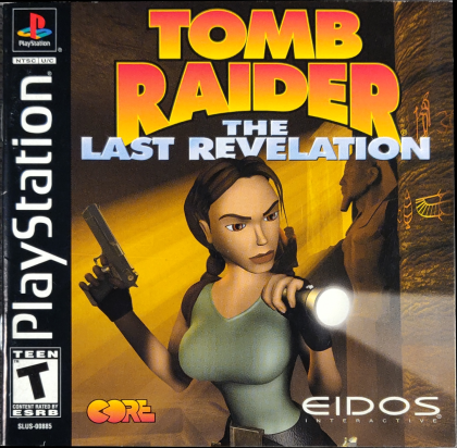 Tomb Raider Last Revelation - front cover
